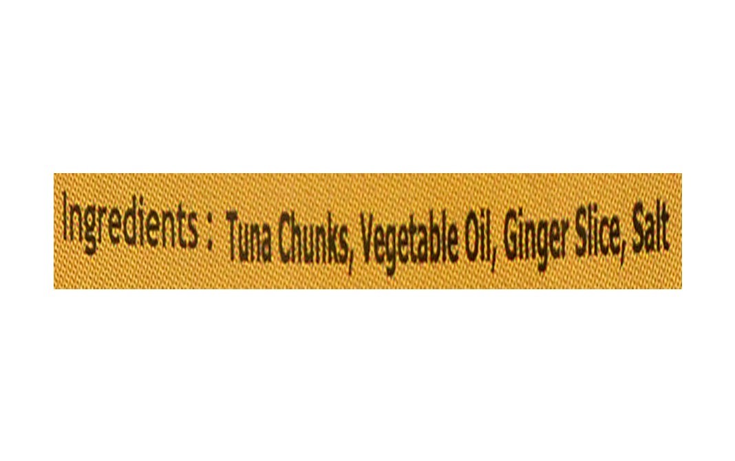 Oceans Secret Tuna Chunks In Veg. Oil With Ginger Slice   Tin  180 grams